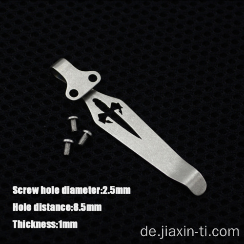 Titan Messerclip Deep Carry Messer Zubehör